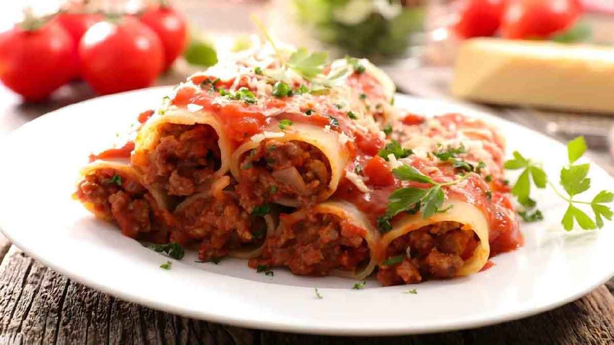 Gefüllte Cannelloni auf sizilianische Art: ein sehr gutes und ...