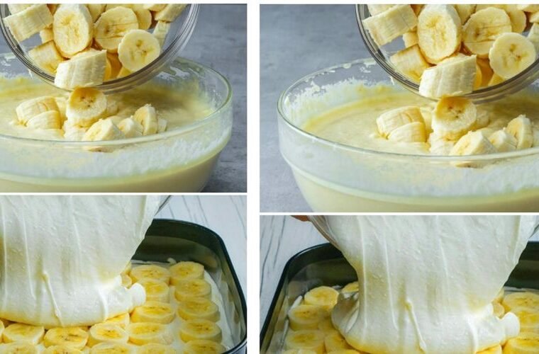 Bananenkuchen ohne Backen, was für ein Genuss - Omas beste Rezepte