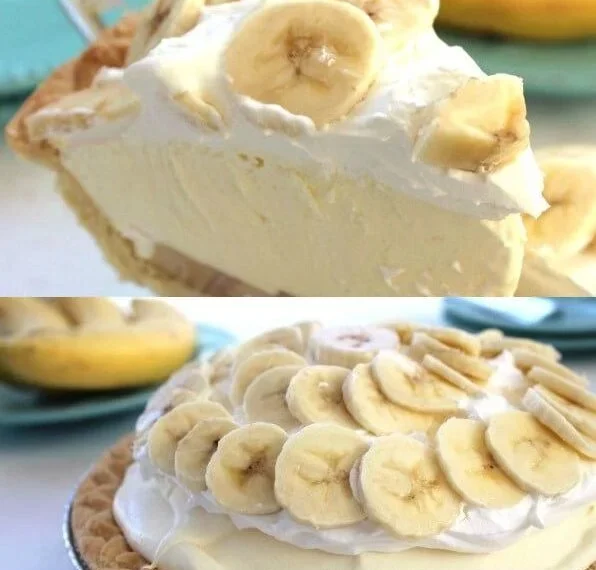 Dieser cremige, saftige Bananenkuchen ist SO lecker und in wenigen ...